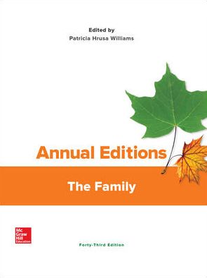 Cover for Patricia Williams · Annual Editions: The Family (Paperback Book) (2019)