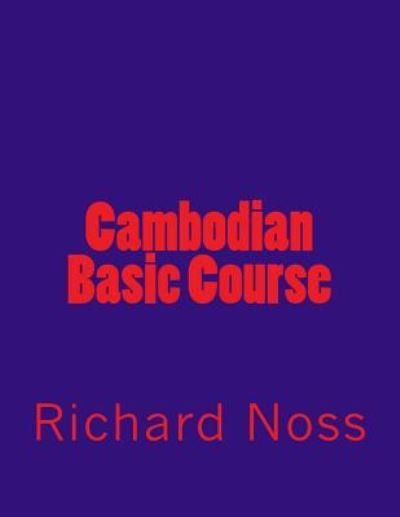 Cover for Im Proum · Cambodian Basic Course (Paperback Book) (2014)