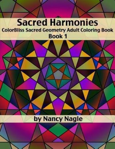 Cover for Aim True Art · Sacred Harmonies Coloring Book for Adults (Paperback Book) (2015)