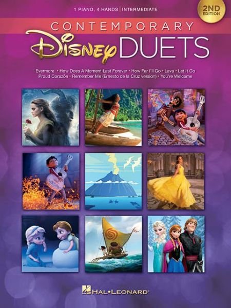 Cover for Hal Leonard Publishing Corporation · Contemporary Disney Duets - 2nd Edition (Taschenbuch) (2018)