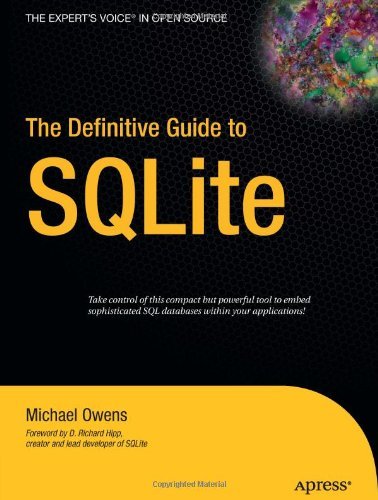 The Definitive Guide to SQLite - Mike Owens - Libros - APress - 9781590596739 - 24 de mayo de 2006