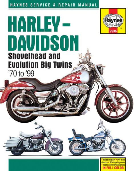 Cover for Haynes Publishing · Harley-Davidson Shovelhead &amp; Evolution Big Twins (70-99) Haynes Repair Manual: 1970 - 1999 (Pocketbok) (2015)