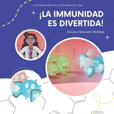 Cover for Dounia Stewart-McMeel · !La immunidad es divertida! (Taschenbuch) (2022)