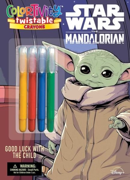 Cover for Editors of Dreamtivity · Star Wars the Mandalorian Colortivity: Good Luck with the Child (Paperback Book) (2022)