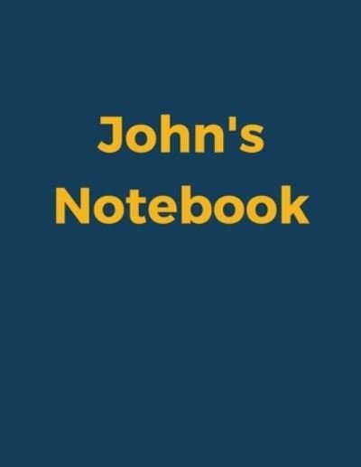Cover for 99 Notes · John's Notebook (Pocketbok) (2019)