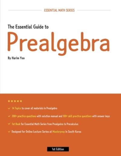 Cover for Harim Yoo · The Essential Guide to Prealgebra (Paperback Book) (2019)