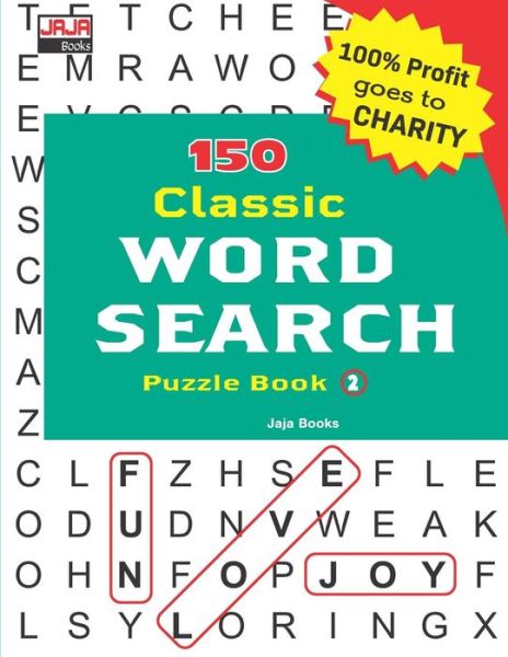 Cover for Jaja Books · 150 Classic Word Search Puzzle Book (Paperback Bog) (2018)