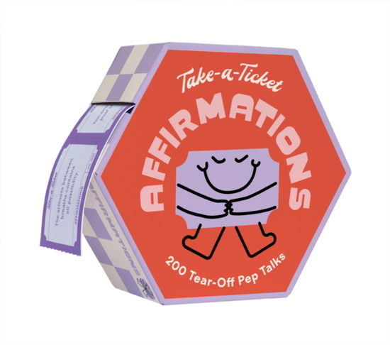 Cover for Chronicle Books · Take-a-Ticket: Affirmations: 200 Tear-Off Pep Talks (Trykksaker) (2025)