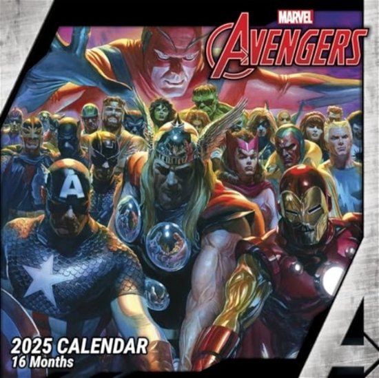 Avengers 2025 Square Calendar (Calendar) (2025)