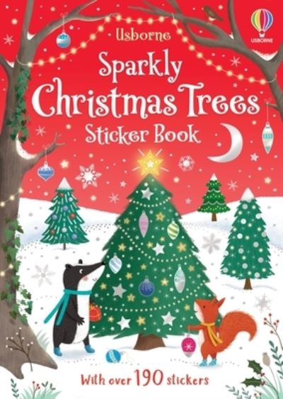 Sparkly Christmas Trees - Jessica Greenwell - Kirjat - Usborne Publishing, Limited - 9781805078739 - tiistai 3. syyskuuta 2024