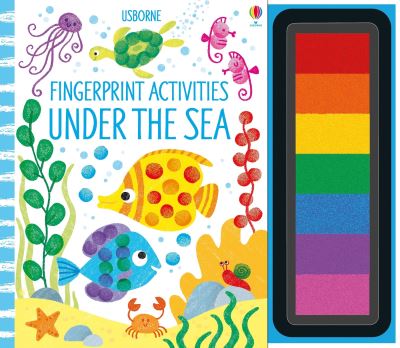 Fingerprint Activities under the Sea - Fiona Watt - Bücher - Usborne Publishing, Limited - 9781805317739 - 7. November 2023