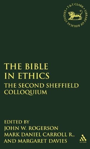 Cover for Margaret Davies · The Bible in Ethics: the Second Sheffield Colloquium (The Library of Hebrew Bible / Old Testament Studies) (Hardcover Book) (1995)