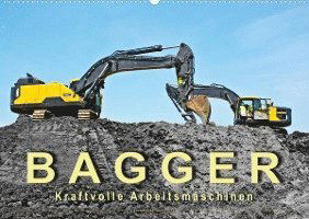 Cover for Peter Roder · Bagger - kraftvolle Arbeitsmaschinen (Wandkalender 2022 DIN A2 quer) (Calendar) (2021)