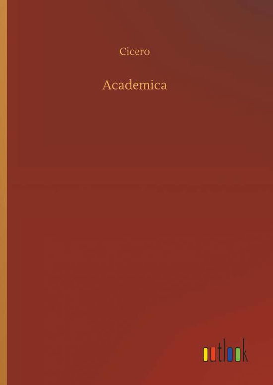 Cover for Cicero · Academica (Buch) (2018)