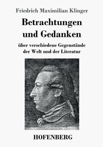 Cover for Klinger · Betrachtungen und Gedanken (Book) (2017)