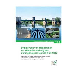 Cover for Landwirtschaftsverlag · NaBiV Heft 173: Evaluierung von Maßnahmen zur Wiederherstellung der Durchgängigkeit gemäß § 35 WHG (Hardcover Book) (2022)