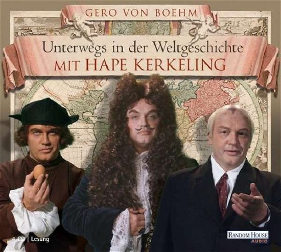 Cover for Gero Boehm · CD Unterwegs in der Weltgeschichte mit Hape Kerkeling (CD)
