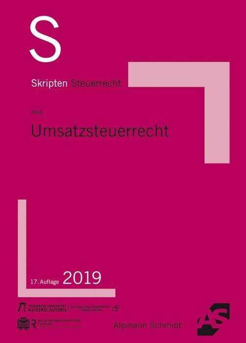 Cover for Reiß · Umsatzsteuerrecht (Book)