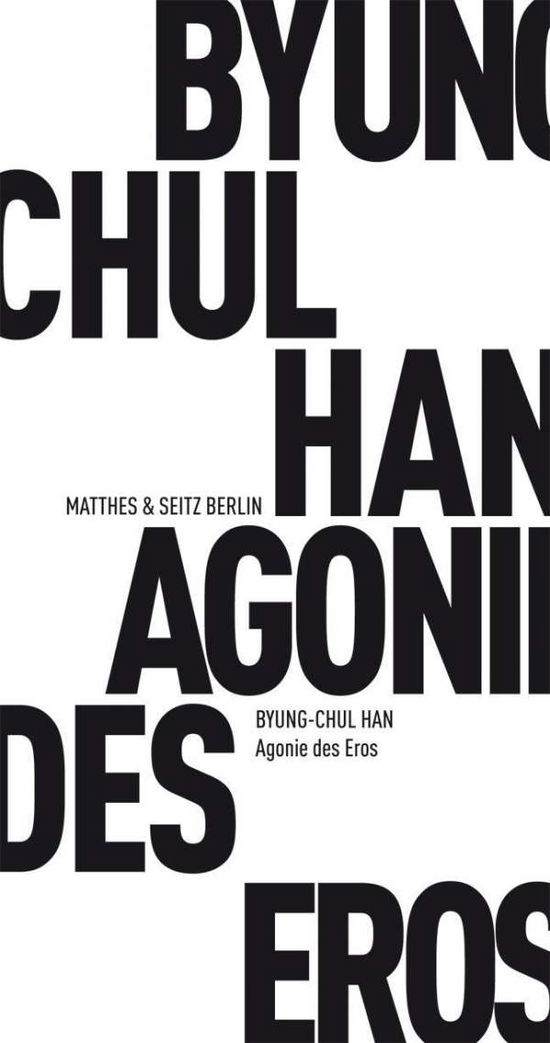 Cover for Han · Agonie des Eros (Book)