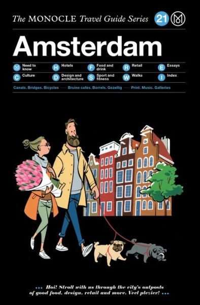 Cover for The Monocle Travel Guide to Amsterdam: Updated Version (Inbunden Bok) (2020)