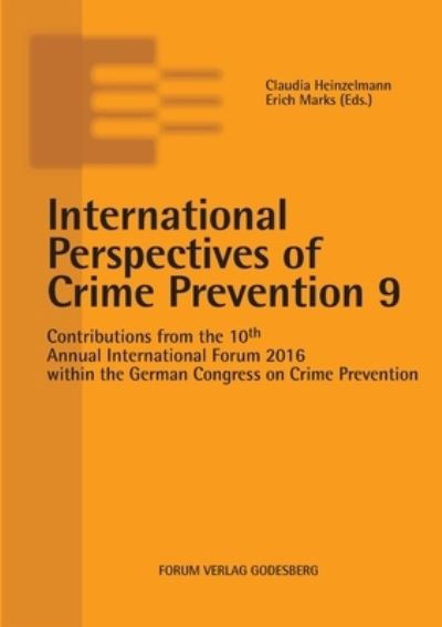 Cover for Erich Marks · International Perspectives of Crime Prevention 9 (Paperback Book) (2017)