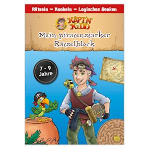 Cover for Käpt`n Kidd - Mein piratenstarker Rätselblock (Book) (2023)