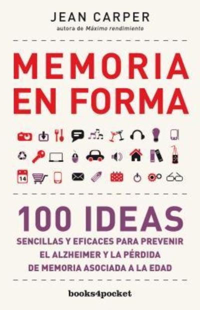 Cover for Jean Carper · Memoria en forma (Book) [1a edición. edition] (2016)