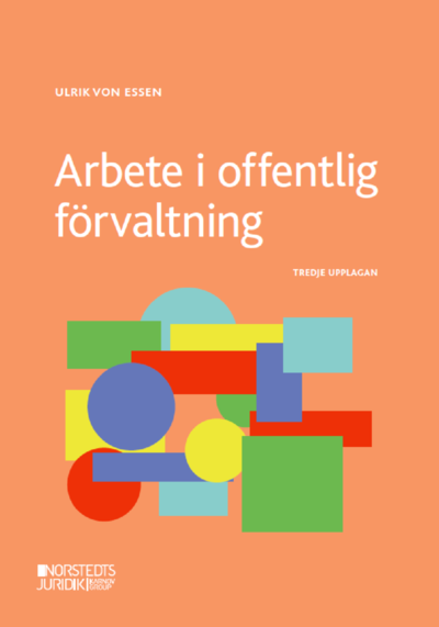 Cover for Ulrik von Essen · Arbete i offentlig förvaltning (Buch) (2021)
