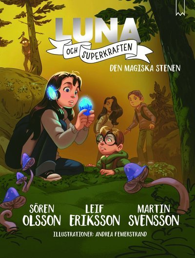 Cover for Sören Olsson · Luna och superkraften: Den magiska stenen (Map) (2023)