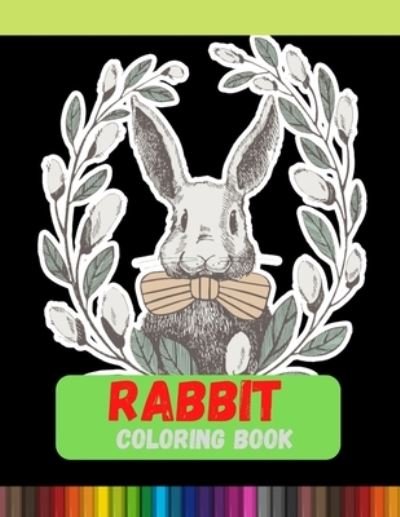Cover for DXL Print · Rabbit Coloring Book (Paperback Book) (2020)