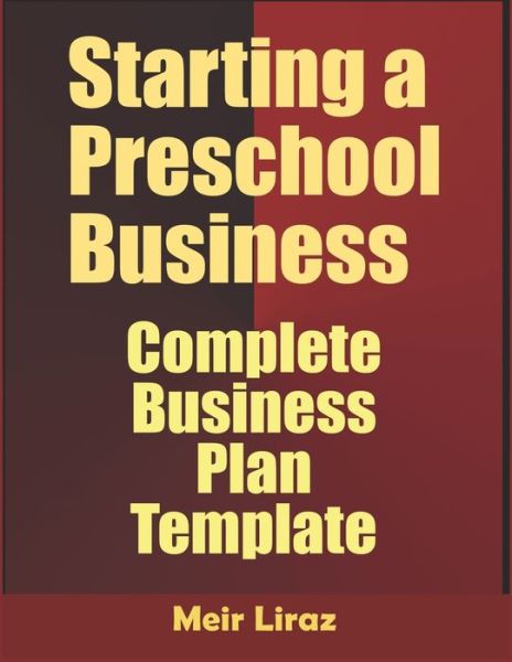 Cover for Meir Liraz · Starting a Preschool Business (Paperback Book) (2020)