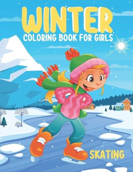 Cover for Colorful World · Winter Coloring Book for Girls (Paperback Book) (2020)