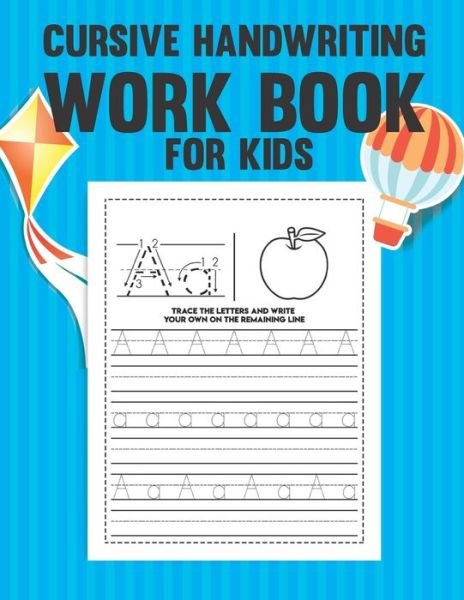 Cover for Rpc Prints · Cursive Handwriting Workbook For Kids (Paperback Bog) (2020)