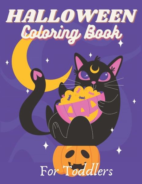 Cover for Trendy Art · Halloween Coloring Book For Toddlers (Paperback Book) (2020)