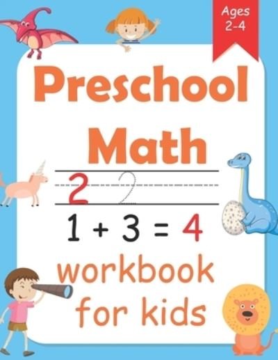 Cover for Happy Awar · Preschool Math Workbook for kids ages 2 - 4 (Pocketbok) (2020)