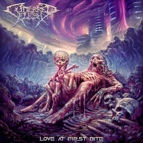 Cover for Cutterred Flesh · Love at First Bite (CD) [Digipak] (2024)