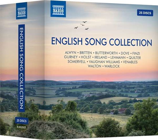 Cover for Naxos English Song Collection / Various · English Song Collection (CD) (2021)