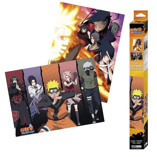 Naruto Shippuden Boxed Poster Set - Posters - Boxed Set - Andere -  - 0819065028740 - 2. März 2024