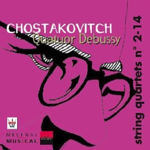 Cover for D. Shostakovich · Shostakovich String Quartets 2 &amp; 14 Quat (DVD) (2012)