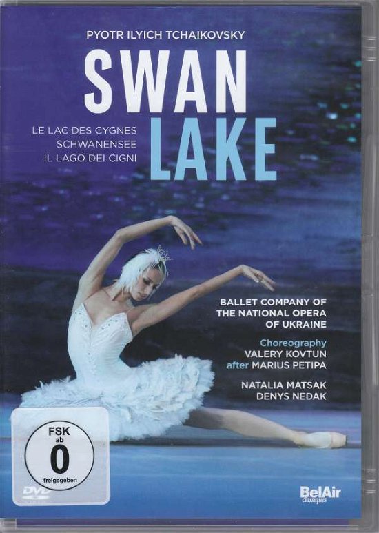 Cover for Pyotr Ilyich Tchaikovsky · Swan Lake (DVD) (2019)