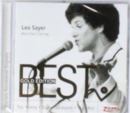Cover for Leo Sayer · More Than I Can Say (24 Karat Gold-CD) (CD) (2015)