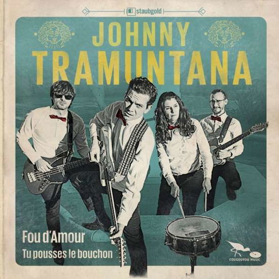 Cover for Johnny Tramuntana · Fou D'amour (7&quot;) (2020)