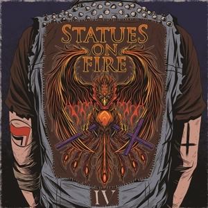 Cover for Statues On Fire · Iv (black) (LP) [Coloured edition] (2023)