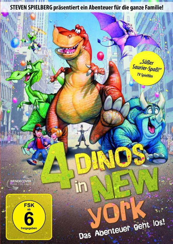 Cover for Zeichentrick · 4 Dinos in New York (DVD) (2015)