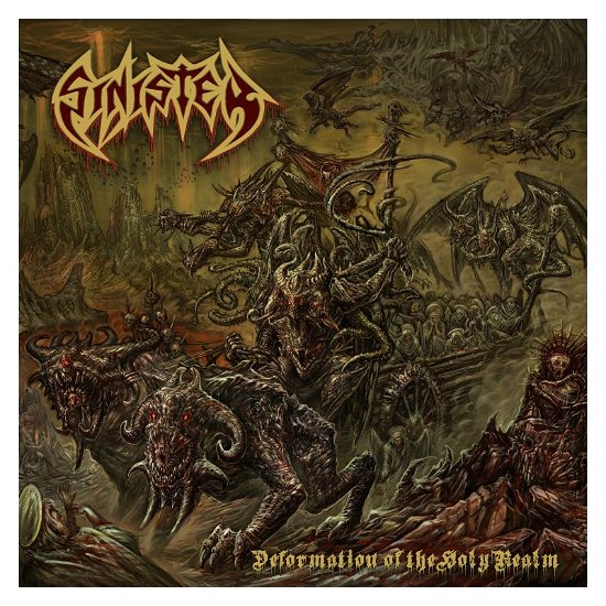 Cover for Sinister · Deformation Of The Holy Realm (Ltd. Gtf. gold) (LP) (2020)