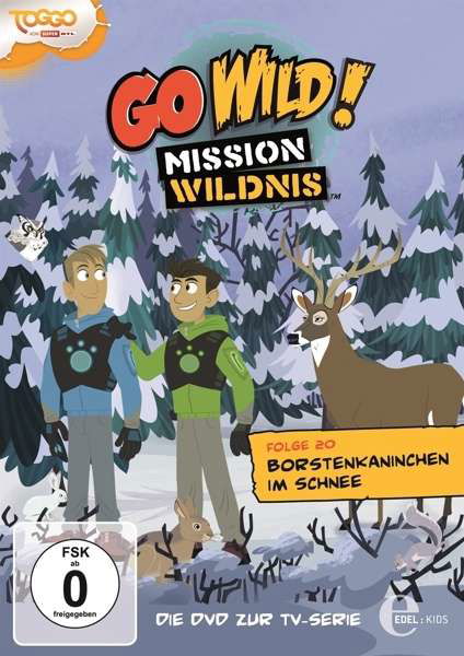 (20)dvd Z.tv-serie-borstenkaninchen Im Schnee - Go Wild!-mission Wildnis - Movies - EDELKIDS - 4029759108740 - February 12, 2016