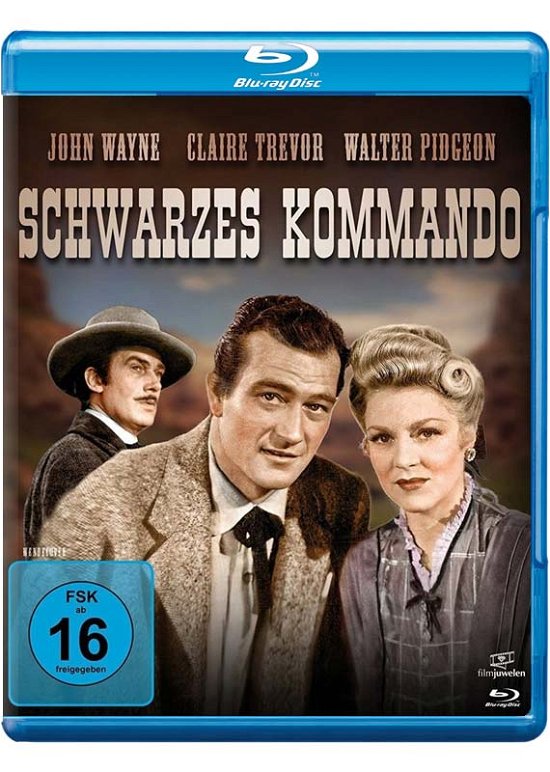 Cover for Raoul Walsh · Schwarzes Kommando (John Wayne) (Bl (Blu-ray) (2018)