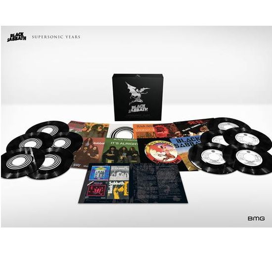 Supersonic Years: The Seventies Singles Box Set - Black Sabbath - Musiikki - SANCR - 4050538352740 - perjantai 8. kesäkuuta 2018