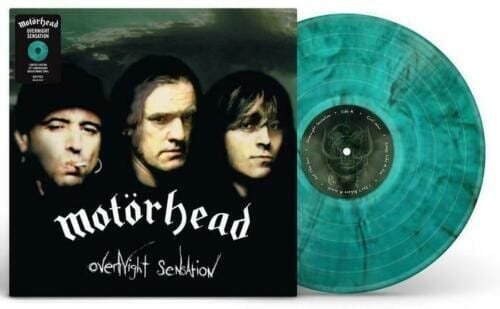 Cover for Motörhead · Overnight Sensation (Green Vinyl) (LP) (2021)
