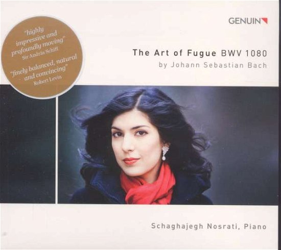 Cover for Bach,j.s. / Nosrati,schaghajegh · Art of Fugue Bwv 1080 (CD) (2015)
